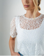 Блуза TILLY LACE WHITE
