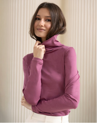 Дамско поло TESSY DUST PINK