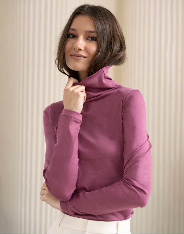 Дамско поло TESSY DUST PINK