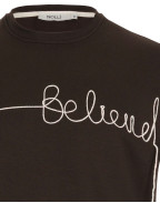 Мъжка блуза с дълъг ръкав TANIS CHOCOLATE