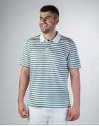 Мъжка поло риза MARIO STRIPE BLUE