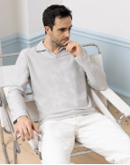 Мъжка поло риза MAXIM ICE GREY