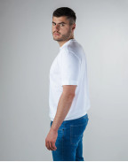Мъжка тениска TEO WHITE
