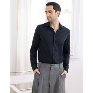 Мъжка трикотажна риза STEVEN BLACK