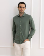 Мъжка трикотажна риза STEVEN OLIVE