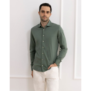Мъжка трикотажна риза STEVEN OLIVE