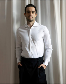 Мъжка трикотажна риза STEVEN WHITE