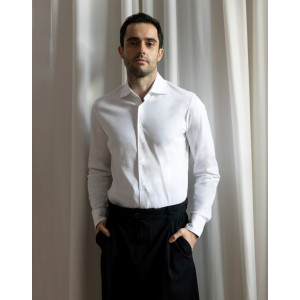 Мъжка трикотажна риза STEVEN WHITE