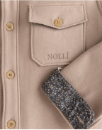 Мъжка връхна риза JACK BEIGE