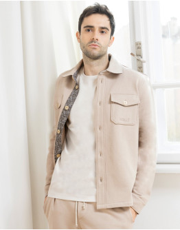 Мъжка връхна риза JACK BEIGE