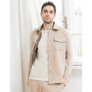 Мъжка връхна риза JACK BEIGE