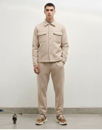 Мъжки спортно-елегантен панталон PAN BEIGE