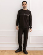 Мъжки спортно-елегантен панталон PATRIC CHOCOLATE