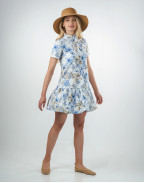 Рокля DALIA PRINT BLUE