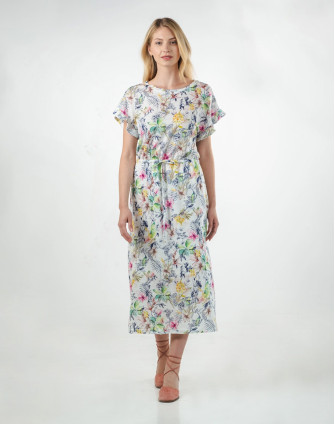 Рокля DINNA LINEN PRINT