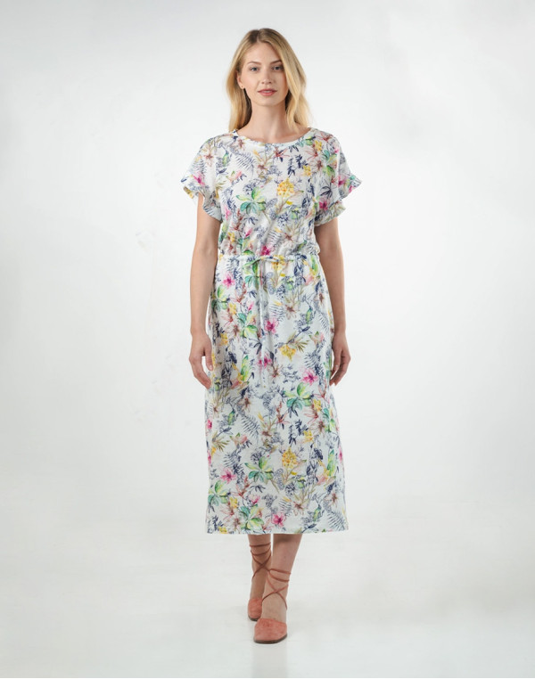 Рокля DINNA LINEN PRINT