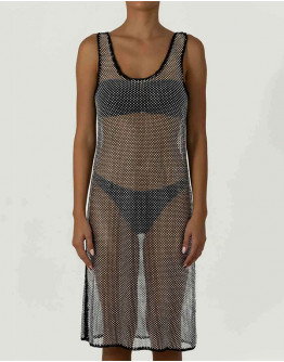 CRYSTAL DRESS LIU с ръчно наплитане