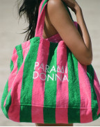 Голяма чанта на райета EMERALD FUCHSIA