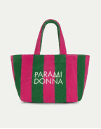 Голяма чанта на райета EMERALD FUCHSIA