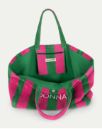 Голяма чанта на райета EMERALD FUCHSIA