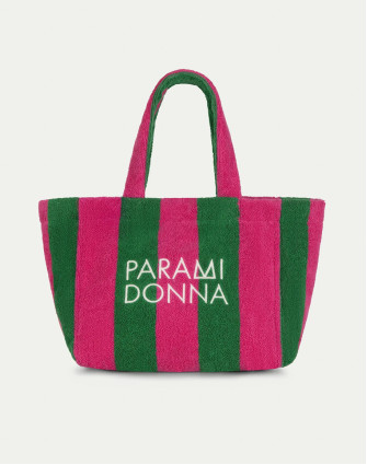 Голяма чанта на райета EMERALD FUCHSIA