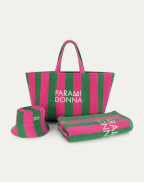 Голяма чанта на райета EMERALD FUCHSIA