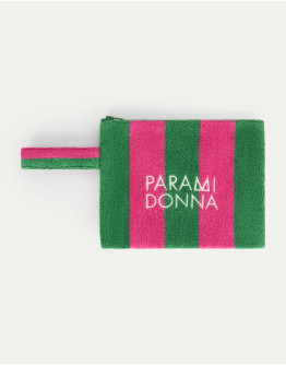 Плажен несесер на райета EMERALD FUCHSIA