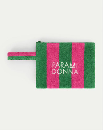 Плажен несесер на райета EMERALD FUCHSIA