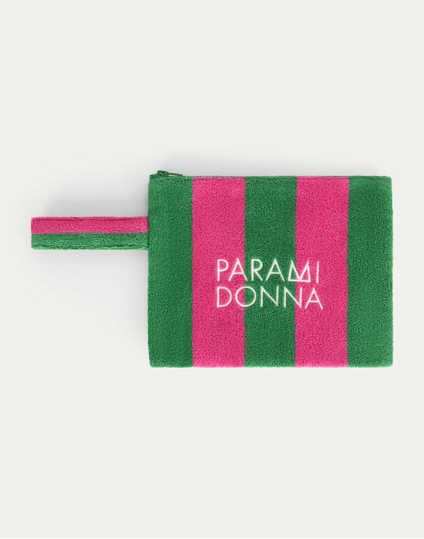 Плажен несесер на райета EMERALD FUCHSIA