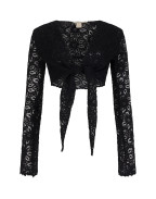 Плажна дантелена риза GIA BLACK LACE