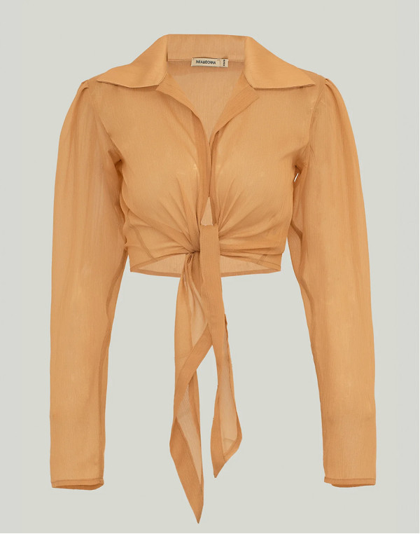 Плажна риза ARIA CARAMEL