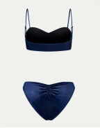 Половинки бански CHIARA VELVET NAVY BLUE