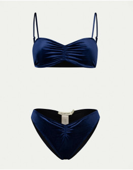 Половинки бански CHIARA VELVET NAVY BLUE