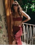 Половинки бански FRIDA BURGUNDY