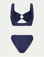 Половинки бански IRINA NAVY LUREX