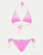 Половинки бански KELLY VELVET CANDY PINK
