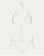 Половинки бански KELLY VELVET WHITE