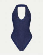 Цял бански JULIA NAVY LUREX