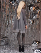 Поло TULLE GREY