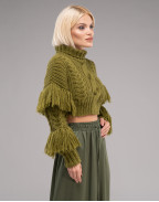 Пуловер RUFFLE GREEN
