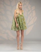 Рокля NICOLE GREEN LACE