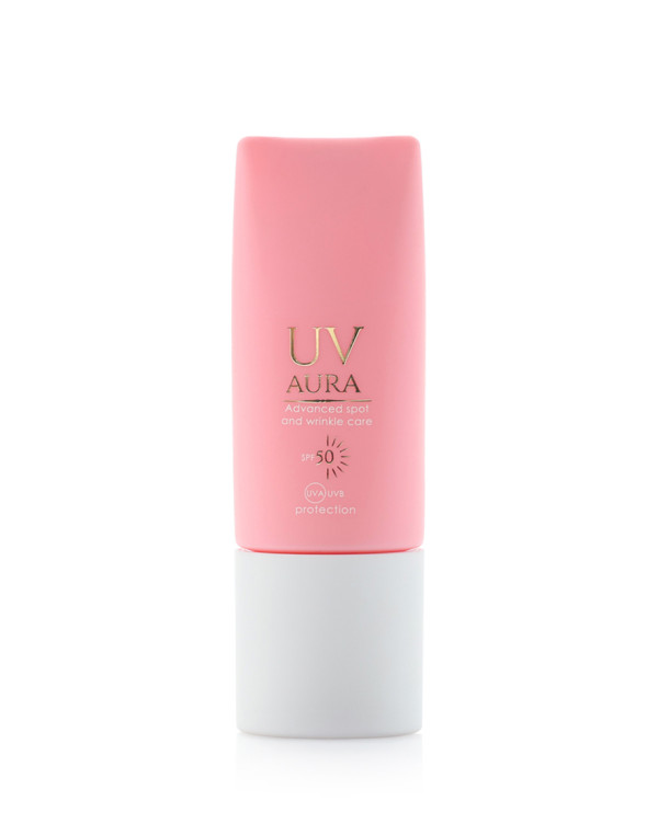 Слънцезащитен крем за лице UV AURA