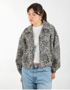 Късо яке LEOPARD BOMBER