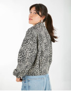 Късо яке LEOPARD BOMBER