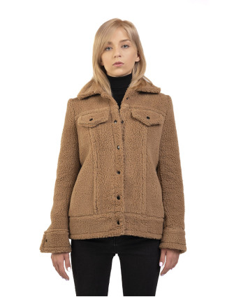 Късо яке LONDON CAMEL