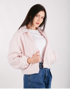 Късо яке SUZY BOMBER PINK