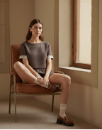 Ленен сет BROWN