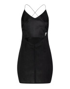 Ленена рокля BACKLESS BLACK