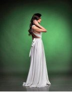 Елегантна дълга рокля KOTIS BIANCO