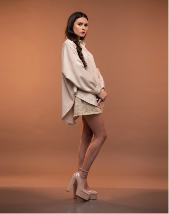 Риза MILA BEIGE
